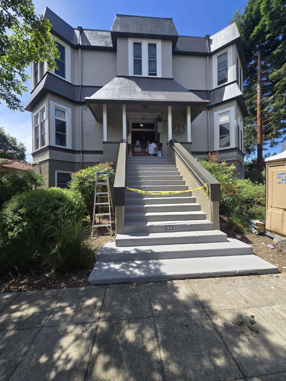 Multi-Unit Exterior & Stairs painted by Wall 2 Wall Painting